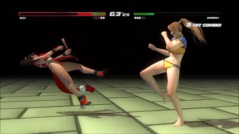 Sarah VS Mai (KO Ending)-女神之家