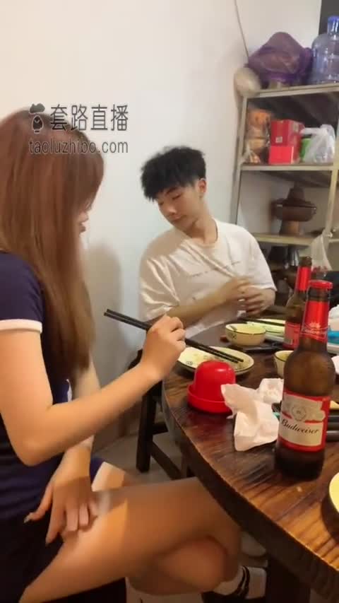 甜甜 饭桌上开发圈外朋友1-女神之家