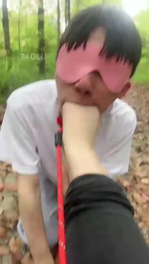 小乔宝贝 户外 玩大学生小奶狗-女神之家