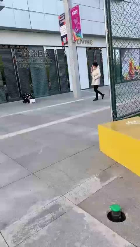 二宝 强制狗跪商场门口 路人无数 强制见美女磕头要钱 见情侣唱歌跪拜-女神之家