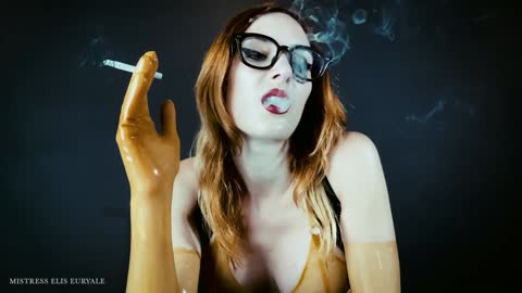 Elis Euryale – Latex gloves for an ashtray-女神之家